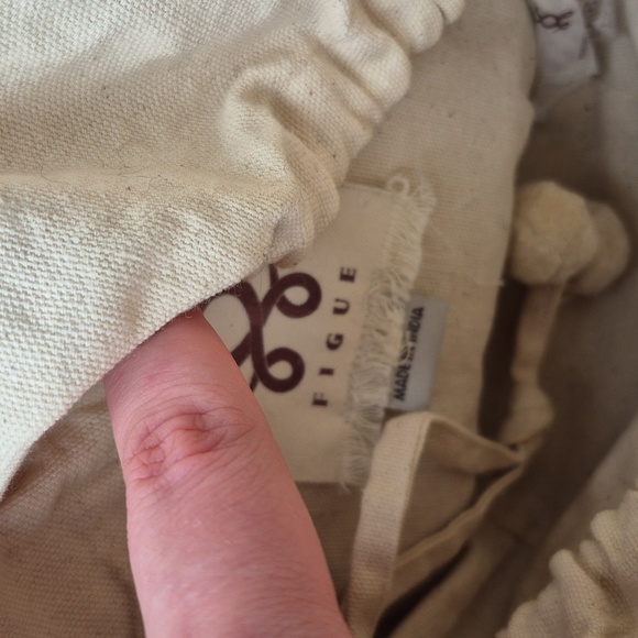 Figue San Filipe Mini Tuk Tuk Bohemian Fringe Tote Bag - Picture 5 of 7